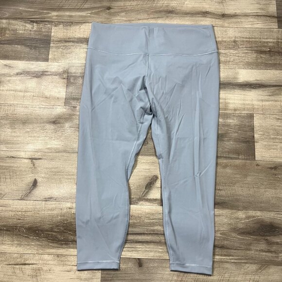 Lululemon Athletic Wunder Under HR Tight Yoga Pants 25” Chambray Size 18 - Picture 1 of 11